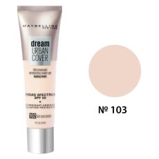 Тональный крем Maybelline Dream Urban Cover SPF 50 № 103 30 ml