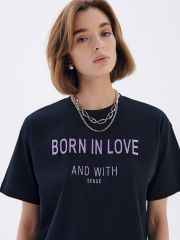 LD 2675 Conte elegant Футболка black-born in love