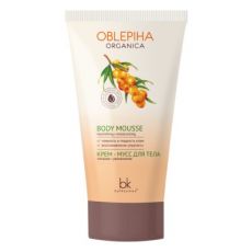 96385 Belkosmex Oblepiha Organica. Крем-мусс для тела с облепихой «Питание, увлажнение», 150 гр