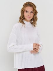 Свитер женский 9242-94069 Белый NEWVAY