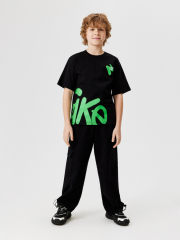 20110510226 Футболка детская для мальчиков Tracy черный ACOOLA Kids