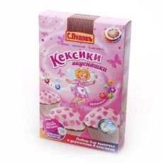 ПУДОВ Кексики вкусняшки сухая смесь 350 г