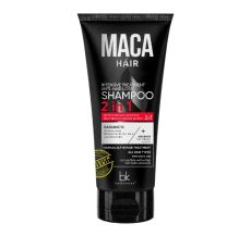 031404 BelKosmex Maca Hair. Интенсивный шампунь 2-в-1 против выпадения волос, 180г