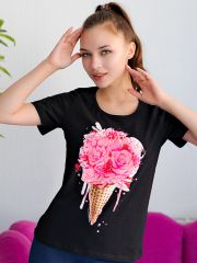 509455 ОПТМОДА Футболка Черный