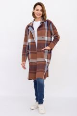 246720 Lika Dress Кардиган Коричневый
