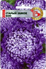Астра китайская Старый замок селект Блю