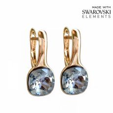 Серьги с кристаллами Swarovski