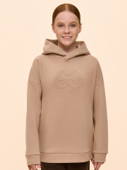 GFNK3363 Толстовка для девочек Песочный(34) Pelican