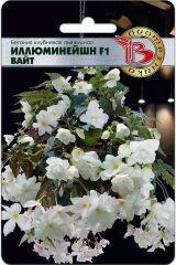 Бегония ампельная Иллюминейшн F1 Вайт