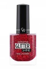 Лак-гель для ногтей GR Extreme Gel Shine Nail Lacquer Glitter - 210 Glitter Красный (210)
