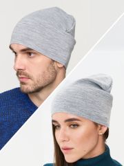Шапка 5232-8439 св.серый меланж VAY