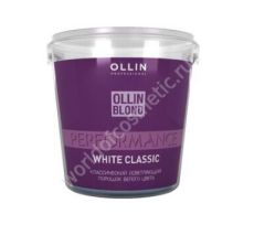 Ollin Blond Performance Классический осветляющий порошок белого цвета 500 гр