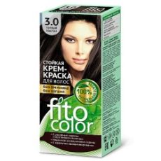 Fitocolor тон 3.0 Темный каштан 115мл (20шт.) Глобал Био Косметик