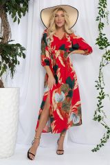 516421 LT Collection Платье красный