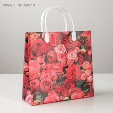 ЦЕНА ЗА 2 ШТ! 3364448 Пакет "Руж", мягкий пластик, 26 х 24 см, 140 мкм