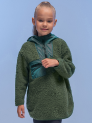 GFNC3336/1 Куртка для девочек Хаки(47) Pelican