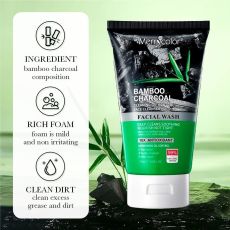 Merrycolor Пенка для умывания с древесным углем глубокое очищения пор, 100 гр. Арт.: 4024 Пенка для умывания с древесным углем - отличное средство для обновления кожи, очищает поры, снимает жирный бле