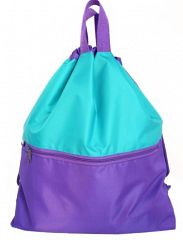Рюкзак Большой Бирюзово-фиолетовый