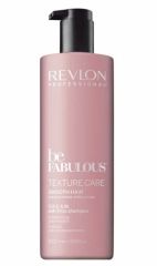 Revlon BE FABULOUS SMOOTH C.R.E.A.M. SHAMPOO Дисциплинирующий шампунь для гладкости волос 1000 мл