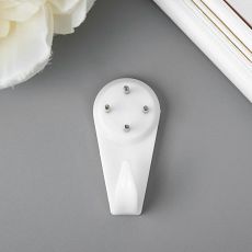 3531299 Крючок пластик, металл универсальный набор 5 шт С184 4х2 см