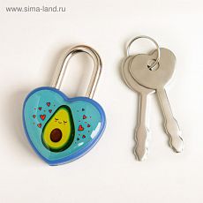 4748143 Замочек для чемодана с ключами «Авокадо»