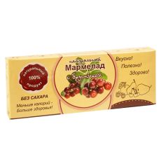 Натуральный мармелад Брусника 140г (15шт/кор)