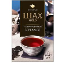 Чай черный Шах Gold бергамот гранулированный вечерний, 90 гр