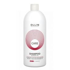 Ollin Шампунь для против выпадения волос с маслом миндаля / Care, 1000 мл