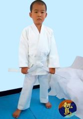Профессиональный костюм для дзюдо из утолщенного хлопка для детей