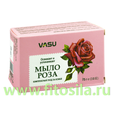 Мыло Роза (Vasu Rose) 75 гр Trichup