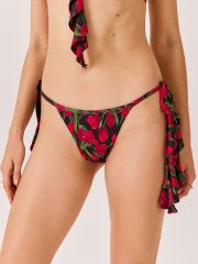 31204740093 Трусы красный принт Infinity Lingerie