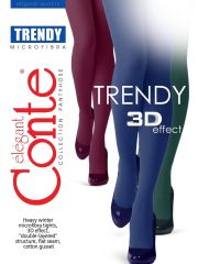 TRENDY MELANGE Conte elegant Колготки Verde;chocolate;Grafit