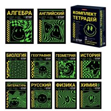 Комплект предметных тетрадей 10 предметов 48 листов 
