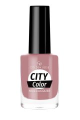 Лак для ногтей GR City Color Nail Lacquer (0-100) Серо-розовый (032)