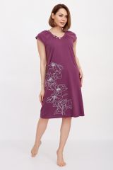 243570 Lika Dress Сорочка Бордовый