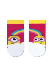 MINIONS 3095 БРЕСТСКИЕ Носки фуксия