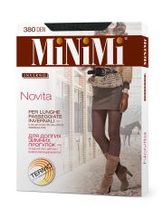 NOVITA 380 (шерсть) Minimi Колготки Blu Melange (Синий)