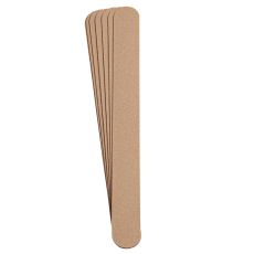 NailPro Сменные файлы для маникюра и педикюра без вспенки / Nude, прямая, 100 грит, 25 шт