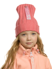GKQZ3160 Шапка для девочек Коралловый(16) Pelican