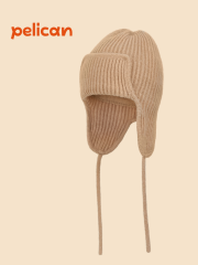UKQU3245 Шапка детская Песочный(34) Pelican