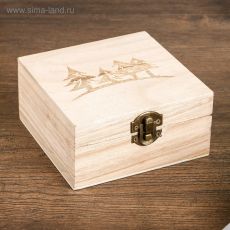 1805071 Шкатулка дерево для росписи 