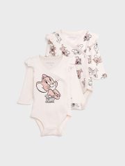 12544002 PLAYTODAY Боди молочный,коричневый