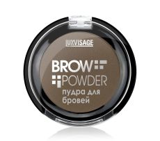 027497 Luxvisage. Пудра для бровей BROW POWDER тон 3 (Grey Brown)