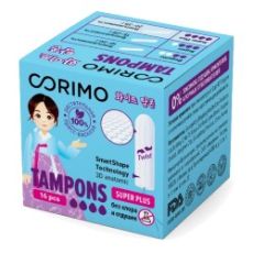 1307 Тампоны жен. (Super Plus L) 16 шт. Corimo