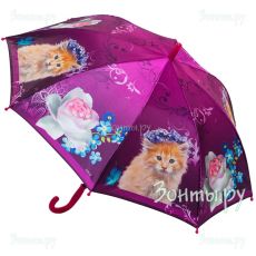 Детский зонт с котятами Diniya 402-02