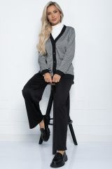 К12057 Костюм (Кардиган+Брюки) LADY TAIGA Паттерн