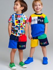 12412130 PLAYTODAY Шорты разноцветный