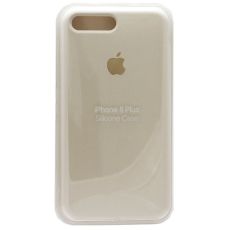 Силиконовый чехол для iPhone 7 Plus / 8 Plus бежевый