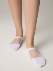 ELEGANT ACTIVE (ультракороткие) Conte elegant Носки белый