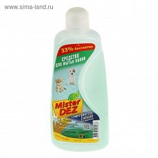 1274156 Средство для мытья полов + уничтожитель запахов Mister Dez, 750 мл